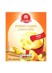 كارفور رقائق البطاطس بالجبنة 23 غرام حزمة من 12