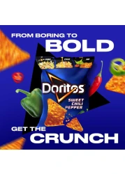 دوريتوس رقائق تورتيلا بالفلفل الحار والحلو 90 غرام