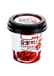 يوبوكي توبوكي (كعكة الأرز) متبل وحار 140 غرام