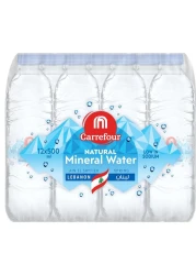 كارفور ماء معدني طبيعي 500 ملل حزمة من 12