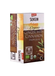 Sekem Organic Ginger With Cinnamon Tea 25 Tea Bags