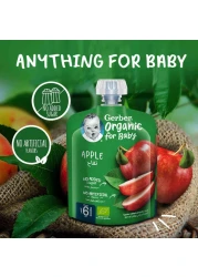 Gerber Organic Puree with Apple, 90g