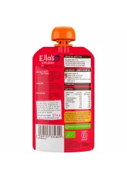Ella's Kitchen Organic Smooth Apples, Sweet Potatoes and Peppers Puree, 4+ Months Baby Food, Gluten &amp; Dairy Free 120g