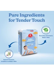 كارفور حفاضات الأطفال الجافة واللطيفة مقاس 3، 6-10 كغ 68 حفاض