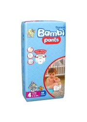 Sanita Bambi Diaper Pants Large Size 4 8-14kg 50 Pants