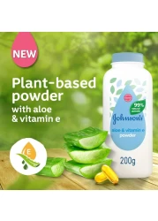 Johnson&#39;s Baby Powder Aloe &amp; Vitamin E 200g