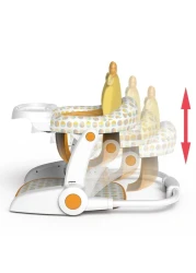 كرسي طعام محمول للأطفال وكرسي استرخاء للأنشطة للأطفال - زرافة