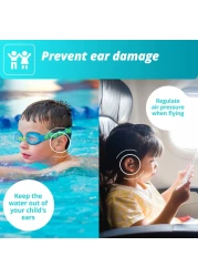 Alpine Pluggies Filtered Earplugs for Kids Small Ear Canals 25dB Certified MultiPurpose Kids Ear Protection Age 512 Comfortable Hypoallergenic Kids Earplugs