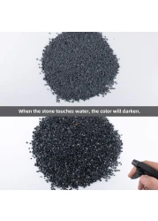 Black Chips (5-8 mm) 20 kg for Aquarium and Garden Landscaping