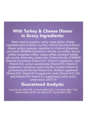 Purina Friskies Savoury Shreds Turkey and Cheese Flavour Wet Food for Cat, 156g