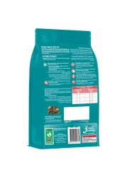 بورينا ون طعام جاف صحي للقطط البالغة مع سمك السلمون والتونة من عمر سنة فما فوق 1.2 كغ