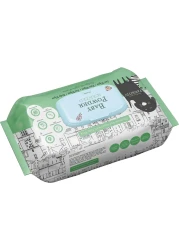 Pawsitiv Grooming Pet Wipes with Aloe Vera for Dogs, Puppies, Cats and Kittens - Hypoallergenic, Paraben and Alcohol Free - 150sheets - Baby Powder Scent