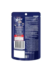 Purina Felix Play Tubes Chicken and Liver Flavours Dry Cat Treats, 50g