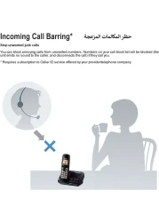 Panasonic Dect Cordless Telephone - Kx-Tg6711