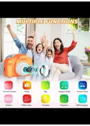 Upgrade Toddler Camera Children Video Camcorder,Kids Digital Selfie Camera Toys with 32GB SD Card for 3 4 5 6 7 8 9 Year Old Girls and Boys