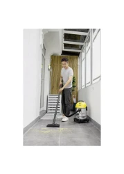كارشر WD 1s مكنسة كلاسيكية للرطب والجاف بقدرة 1500 واط - صفراء