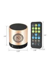 SQ-200 Quran Speaker Portable Quran Speaker MP3 Player 8GB TF FM Golden