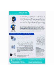 د. بيكمان 2 في 1 أسود وألياف منعشة 10 قطع