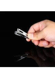 Generic-20 Pcs Clothespins Stainless Steel Clothes Clips Metal Sealing Clip Socks Clothing Pegs Household Clothespin Clips for School Office Stationery