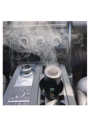 Electric Incense Oud Bakhoor Burner &ndash; Portable USB Rechargeable Smart Aroma Diffuser, Electronic Bakhoor Vaporizer for Home, Car, Office, &amp; Travel