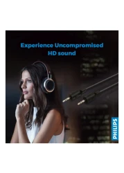 Philips SWA2529W/10 3.5mm Stereo Dubbing Cable 1.5m Black