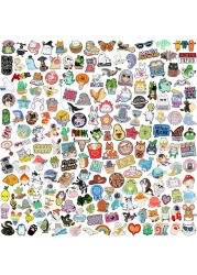 SINCCO 204050 Pcs Cute Enamel Backpack Pins Funny Anime Enamel Lapel Pins Bulk Set Cool Brooch Button Pins Badge Aesthetic for Backpacks Bag Jacket Kids Girls Festival Present Random Style