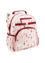 Simple Modern Medium Toddler Backpack for School Girls and Boys Kindergarten Elementary Kids Backpack Fletcher Collection Kids 15 tall Pink Ballerina