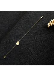 Aiwanto Anklet Ankle Chain Gift for Women's Anklets Heart Anklets