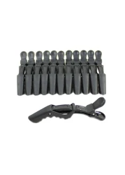 12 pcs Black Alligator Hair Clips With Wide Teeth for Styling Sectioning Clips Hair Cutting