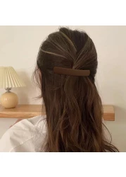 Hair Claw Clips for Women 3Pcs Matte Barrettes for Thin Fine Hair 354 Flat Pins French Clips for Short Medium Hair Hair Accessories Gifts