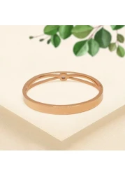 سوار عصري للنساء من JANNAH | سوار بتصميم متقاطع رقيق مع زركونيا مكعبة الشكل من لؤلؤ