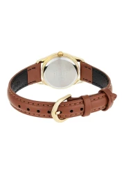 كاسيو - المرأة جلدية مقاومة للماء ووتش النظير LTP-1094Q-7B7RDF