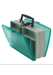 Plano Double Sided Satchel Sandstone Green one Size 112000