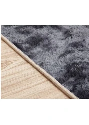 Generic Area Carpet, Pile Rug, Shaggy Multipurpose Non Shedding Anti Slip, For Bedroom Living Room - Light Grey 140X200cm
