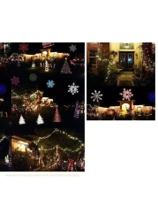 Lavish Holiday LED Christmas Lights Outdoor String Lights Decoration For Party Holiday Wedding Garland 100 LED White