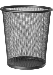 LAVISH 2 Pcs Steel Round Mesh Wastebasket Recyling Bin,Rubbish Paper Trash Can Size-26.5x22x28.5CMfor Bathroom, Bedroom, Office