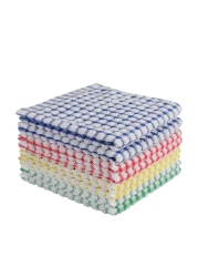 Oeleky Dish Cloths for Kitchen Washing Dishes Super Absorbent Dish Rags Cotton Kitchen Dish Towels Pack of 8 12x12 Inches
