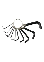 Mega Hex Key Wrench Set M-7921 1.5mm 2.0mm 2.5mm 3.0mm 3.5mm 4.0mm 5.0mm 6.0mm 8.0mm 10mm 10 PCS