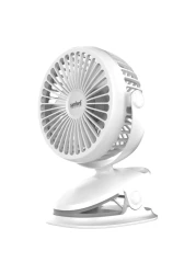 سانفورد مروحة محمولة بمشبك - أبيض