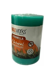 Citronella Pillar Candle