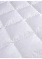 Soft Comfort Single Size Microfiber Duvet Polyester, White 155X225cm