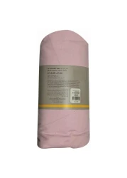 LA Collection 144 Thread Count Cotton Fitted Sheet King Light Pink 200x200cm