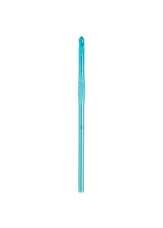 Susan Bates Silvalume Aluminum Crochet Hook 512 Size H 8 Turquoise