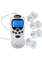 Blue Screen EMS Electric Physiotherapy Machine - Tens Massage Machine with Acupuncture Function - Full Body Massager Set for Pain Relief, Relaxation &amp; Health Care