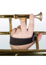 Neotech Trombone Grip Creates Custom Grip Supports Weight Trombone Hand Grips Optimal Support Marching Band Accessories Black