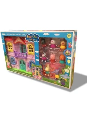 Beautiful Villa Doll House Peppa Pig and Friends Kids Gift Ideas
