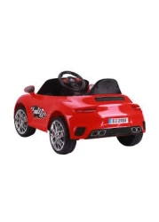 RBWTOYS -Power Wheel Kids Electric Battery Powered Ride On Racing Toy Car, Dual motor, S2988 red 104X53.5X56CM