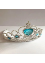 3-Piece Disney Frozen Princess Elsa Costume Cosplay Tiara Set - for girls