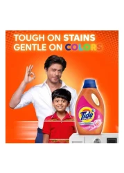 تايد كور + باور جل منظف سائل ناعم نسيم الأزهار 1.8 لتر حزمة من 2