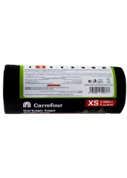 Carrefour 10 Gallon Wavetop Oxo Biodegradable Black Extra Small 30 Garbage Bags